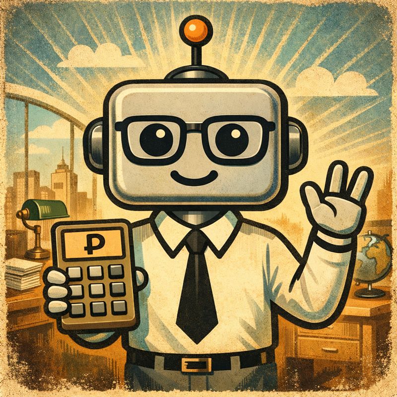 Ретро-робот БухБота